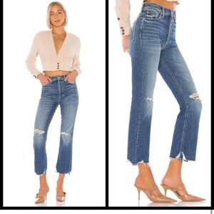 MOTHER SUPERIOR THE TRIPPER CHEW IN CRYIN COWBOYS HI RISE DISTRESSED SEMI-RIDIG